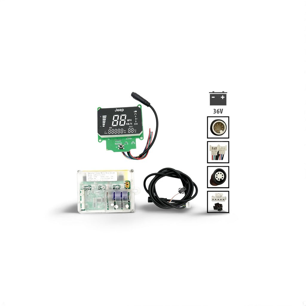 Kit display et controleur 36V Jeep Urban Camou