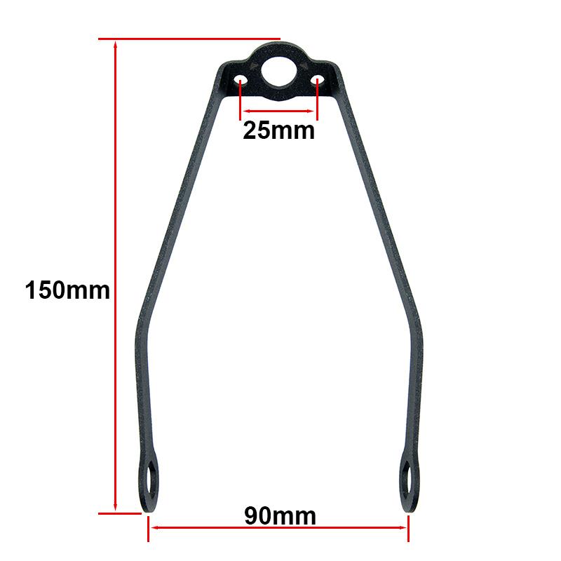Support de garde-boue arrière pour Xiaomi Mi4 lite (1st Gen)