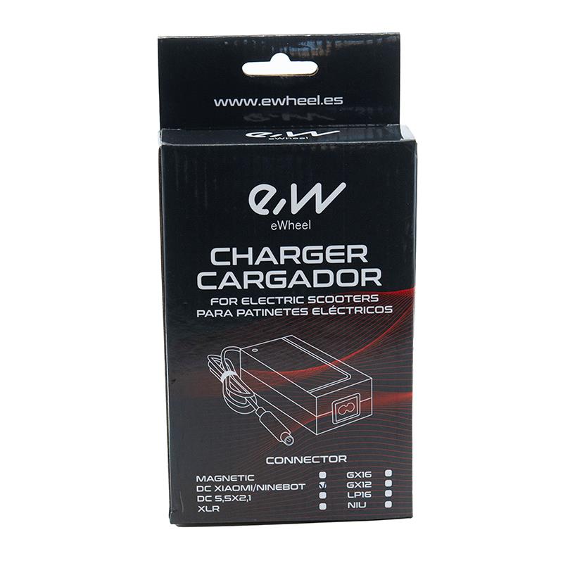 Chargeur Premium 48v (sortie 54.6v) 2A connecteur Gx16 [Ewheel]