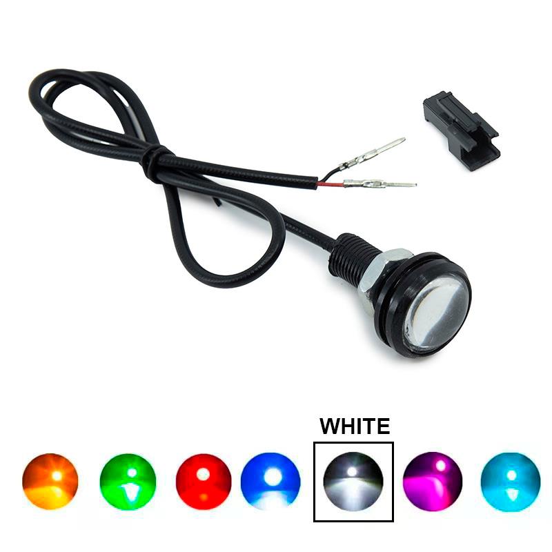 Led eagle eye blanche 12V - 1 pc