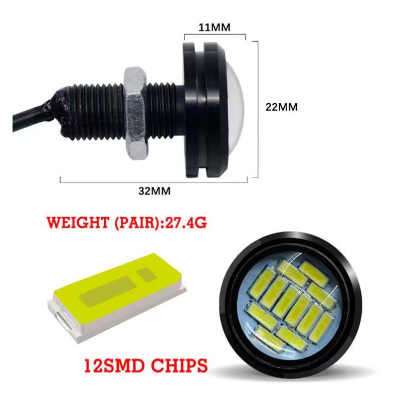 Led eagle eye blanche 12V - 1 pc