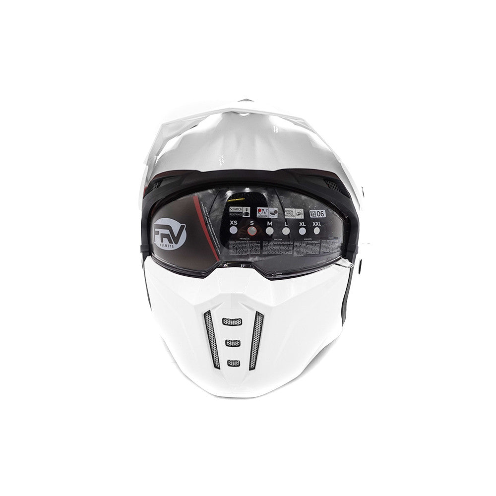 Casque street  Trooper (taille S à XL) - blanc