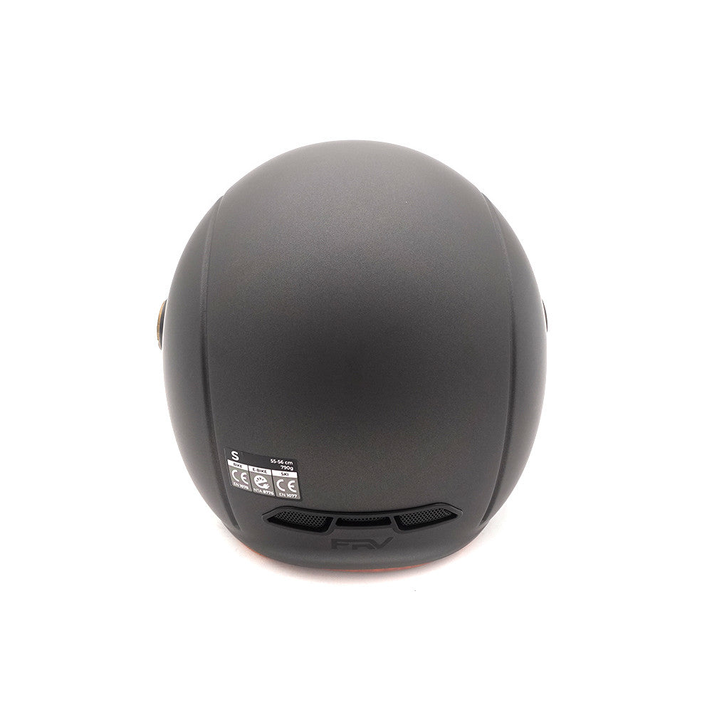 Casque JET  Gris graphite Mat (taille XS à XXL) (L)