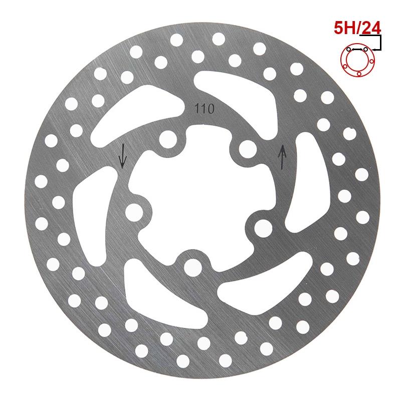 Disque de frein DV5-2 110mm 5H argent pour Xiaomi Essential et 1S nouveau modèle
