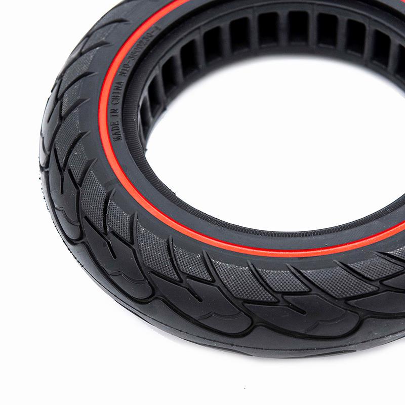 Pneu plein ultraléger 10x2,125-6,1/B34 - ligne rouge [Nedong]