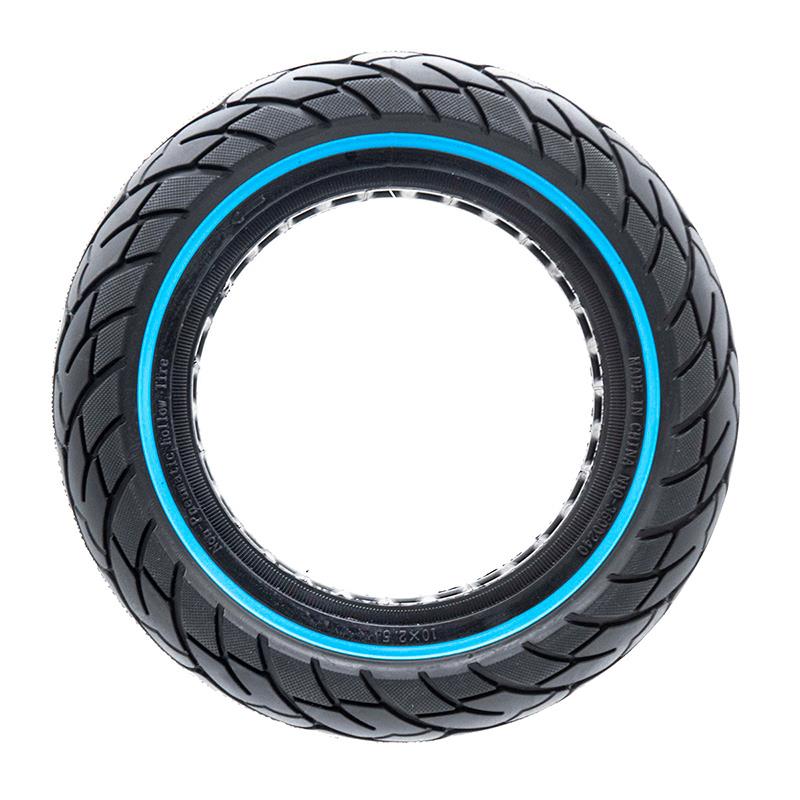 Pneu plein ultraléger 10x2,5-6,1/B34 - ligne bleue [Nedong]