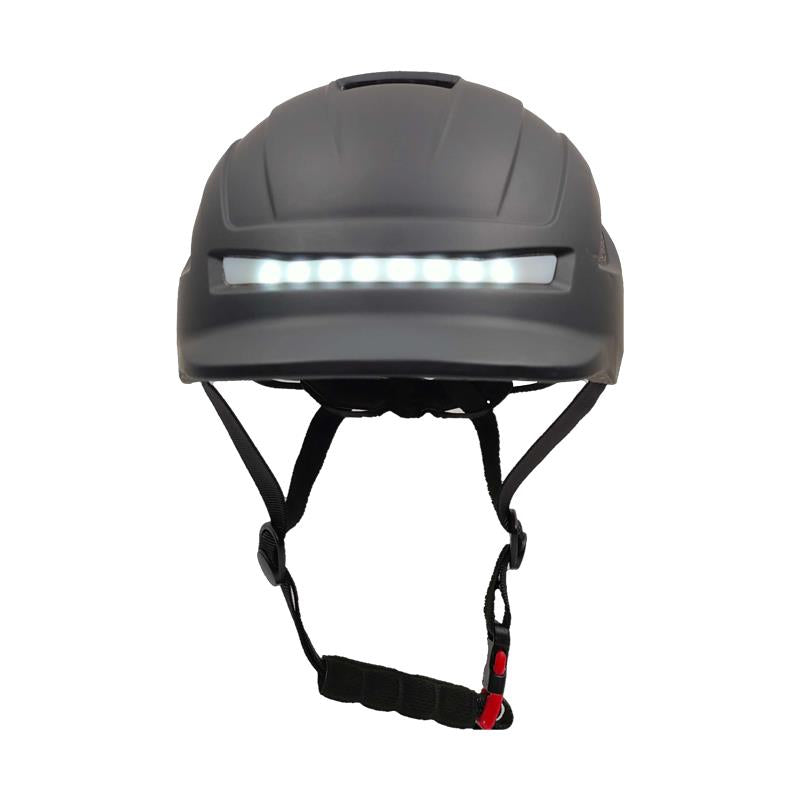 Casque CP02 urben  avec clignotant noir taille unique