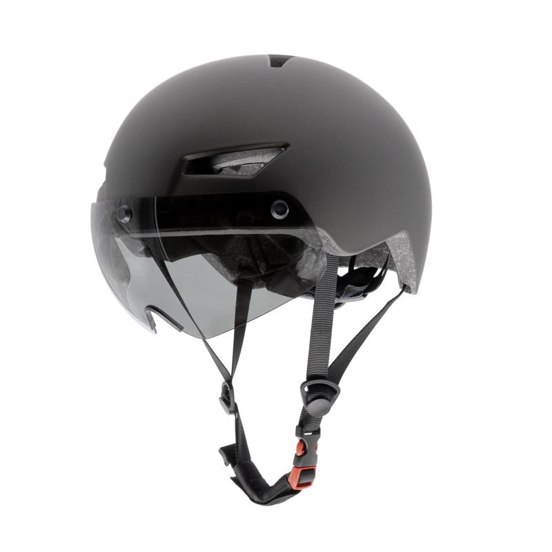 Casque CP03 gris L avec lumière arrière