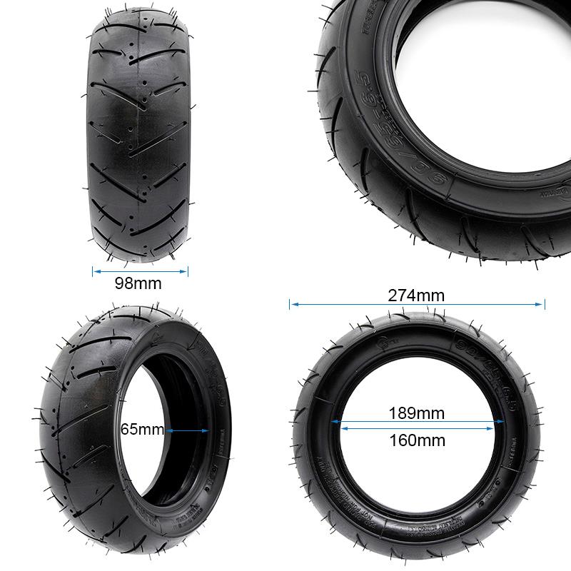Pneu Tubeless 90/65-6,5