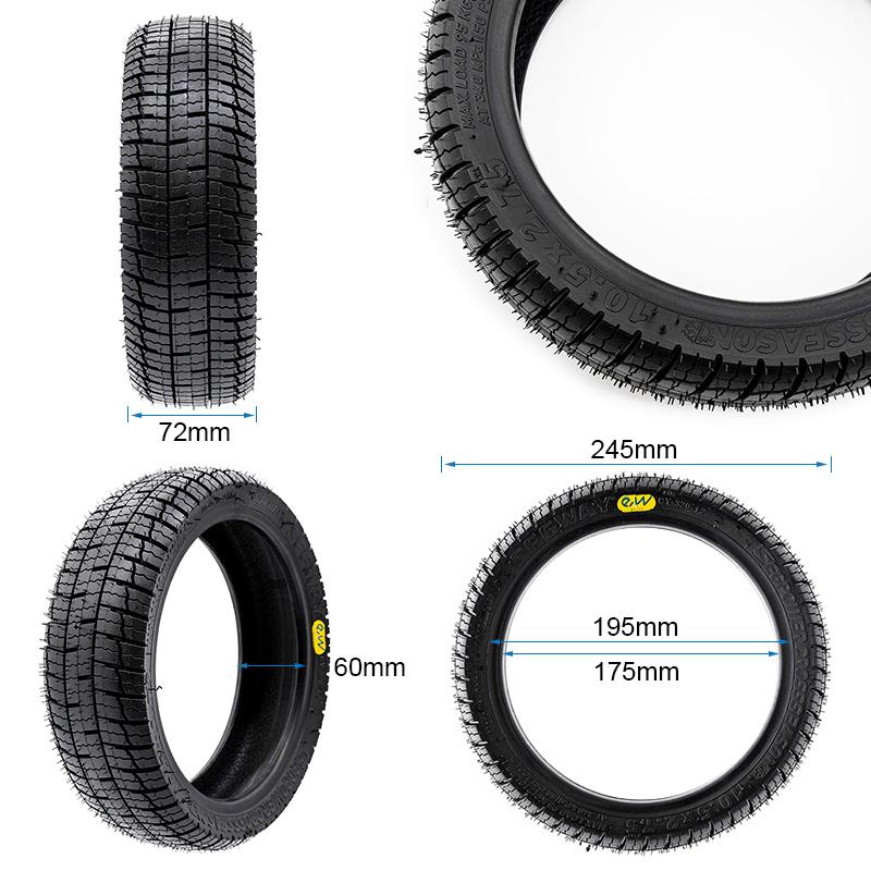 Pneu Tubeless Offroad 10,5X2,75-7 [Ewheel]