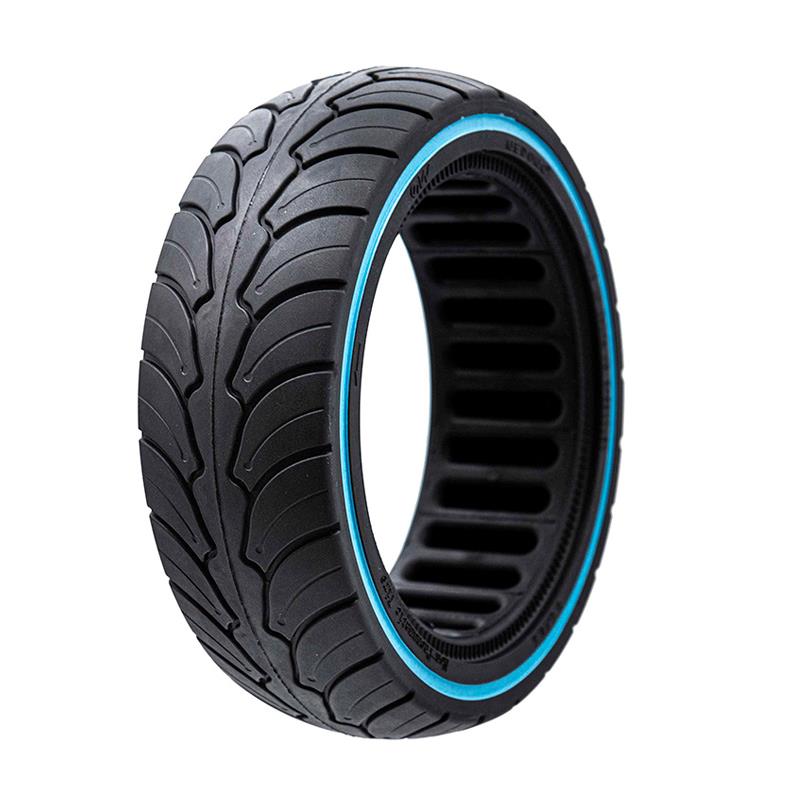 Pneu plein ultraléger 8x2,5-6,1/B58 - ligne bleue (compatible avec Dualtron Mini) [Ewheel]