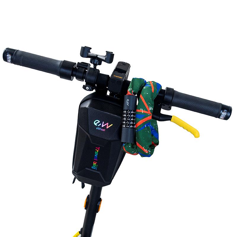 Antivol à code EWLK022 housse tissu multicolore