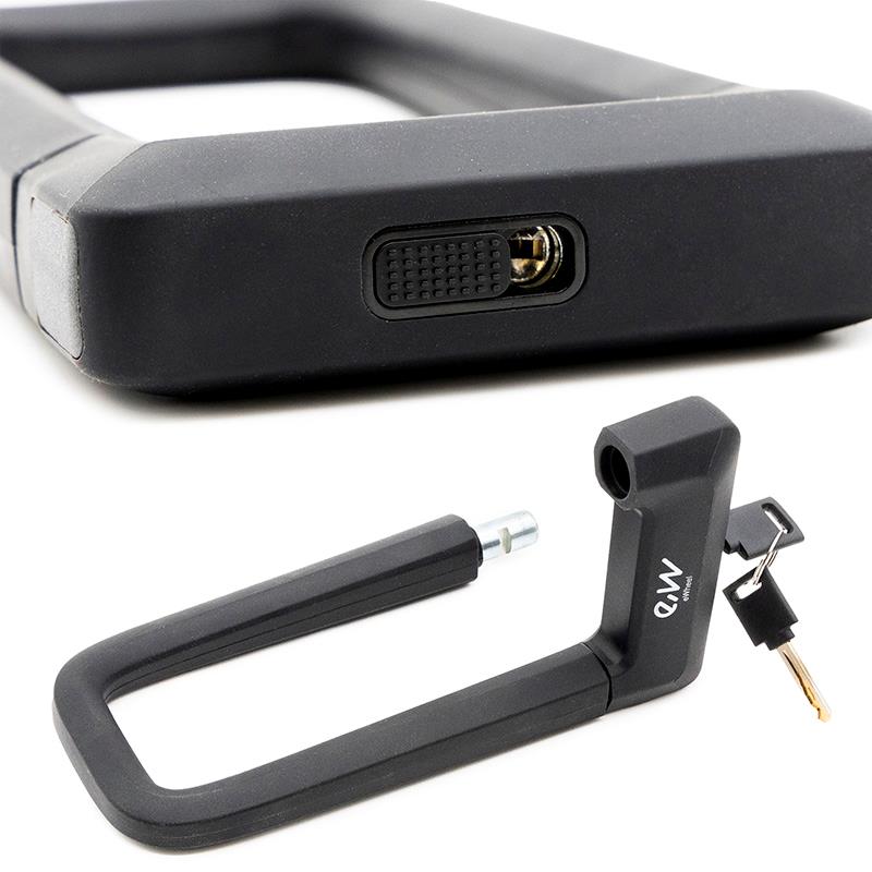 Antivol à clé en U EWLK023 noir