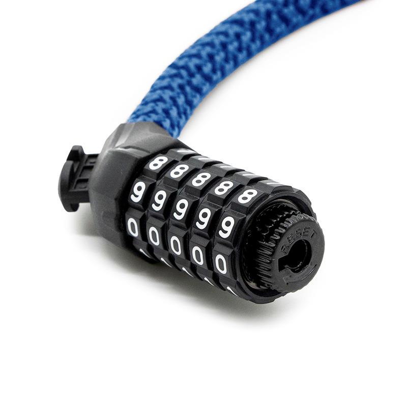 Antivol à code EWLK025 housse nylon bleu