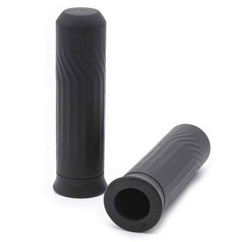Poignées en silicone noir pour NIU - 2 pcs.