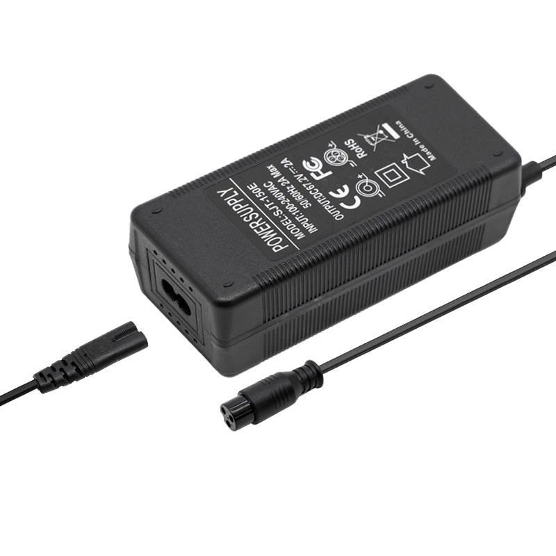 Chargeur 60v (sortie 67,2v) connecteur 2A GX16
