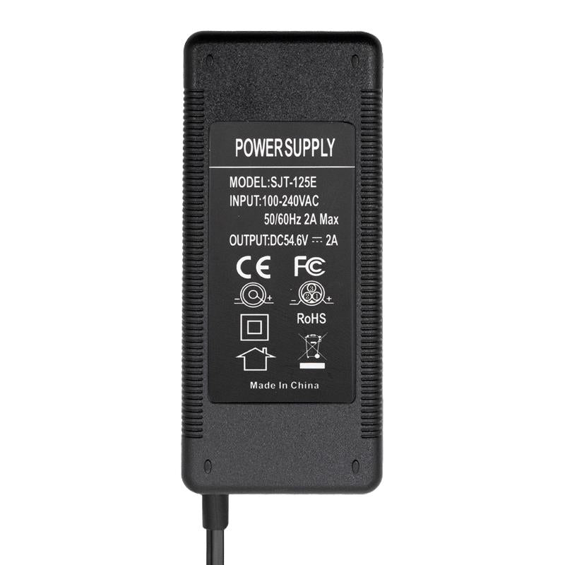 Chargeur 48v (sortie 54,6v) 2A DC connecteur 5,5mm