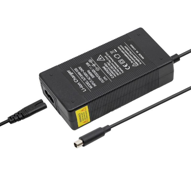 Chargeur 36V (sortie 42v) 2A DC connecteur 5,5x2,5mm pour Cecotec Ousider/Bongo série A