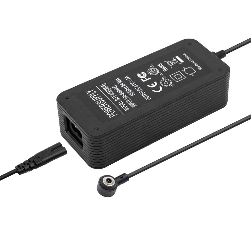 Chargeur 36V (sortie 41v) connecteur 2A GTC 8mm magnétique pour Mi4 pro (1st Gen)