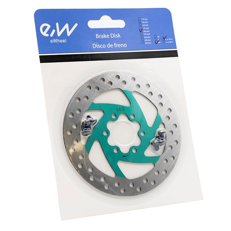 Disque de frein 140mm 6H vert