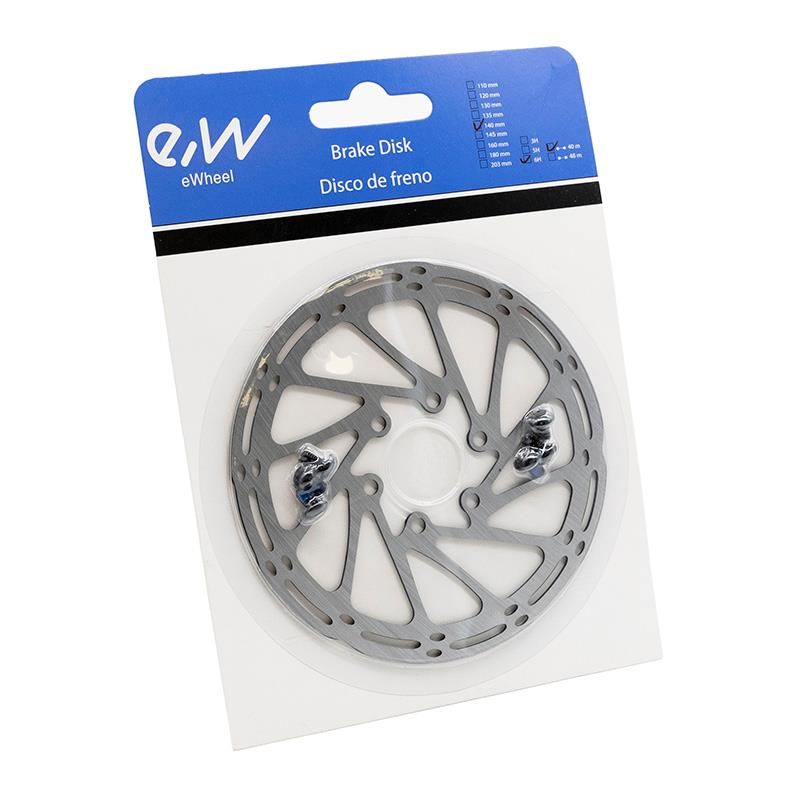 Disque de frein EWD002 140mm 6H argenté