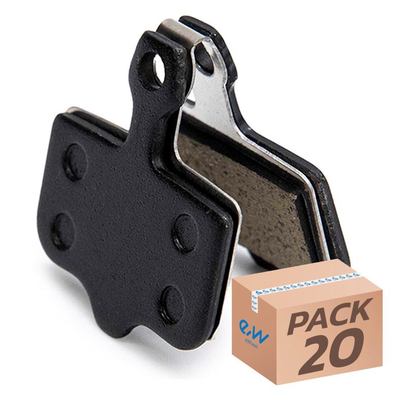 Plaquette de frein RT002-R en résine rectangulaire - 20pcs