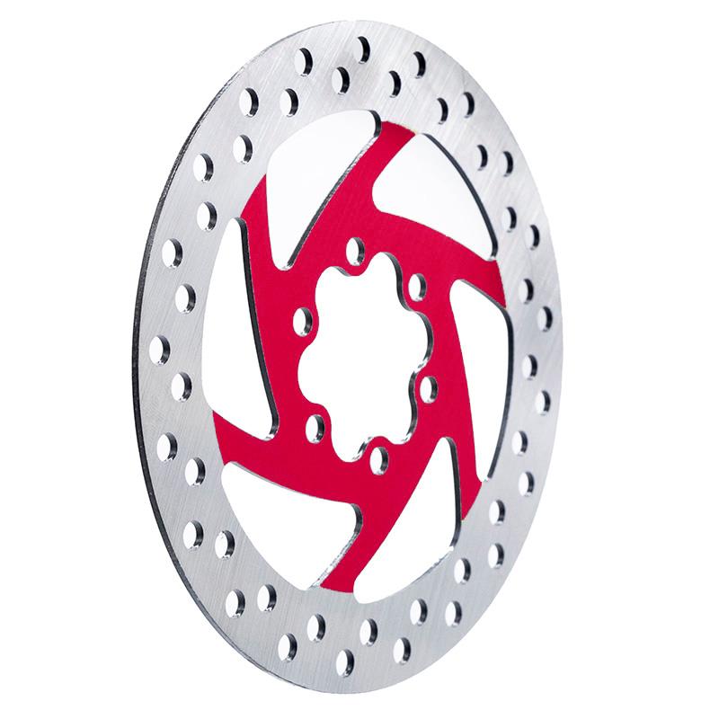 Disque de frein 120mm 6H rouge