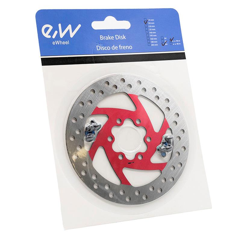 Disque de frein 120mm 6H rouge
