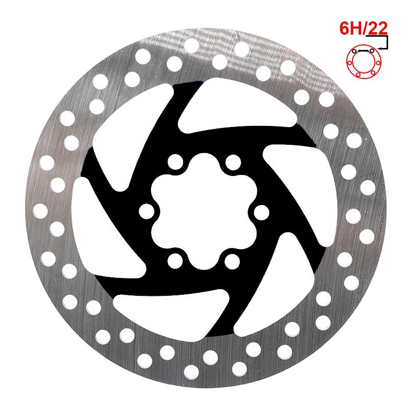 Disque de frein 120mm 6H noir