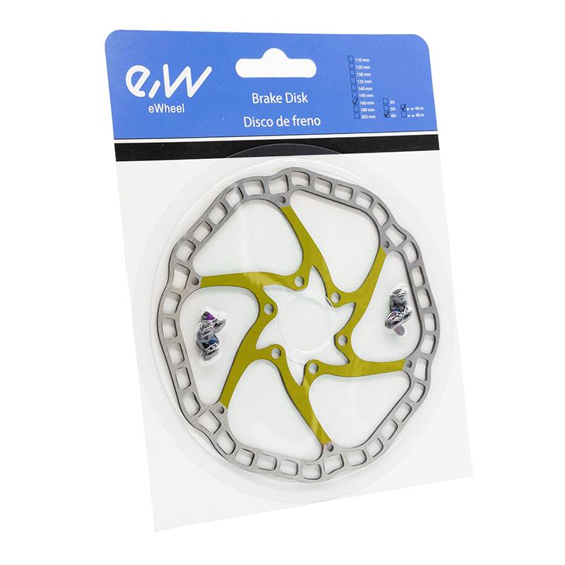 Disque de frein EWD001 140mm 6H jaune
