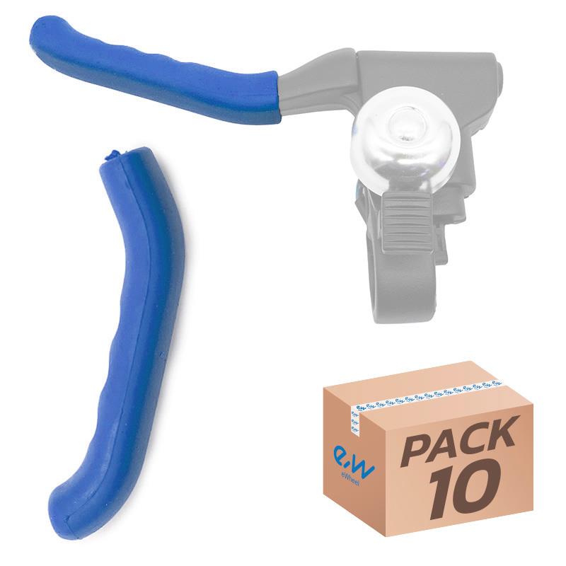 Protection de poignée de frein en silicone bleu - 10pcs