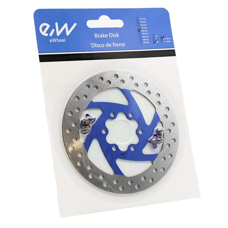 Disque de frein 120mm 6H bleu