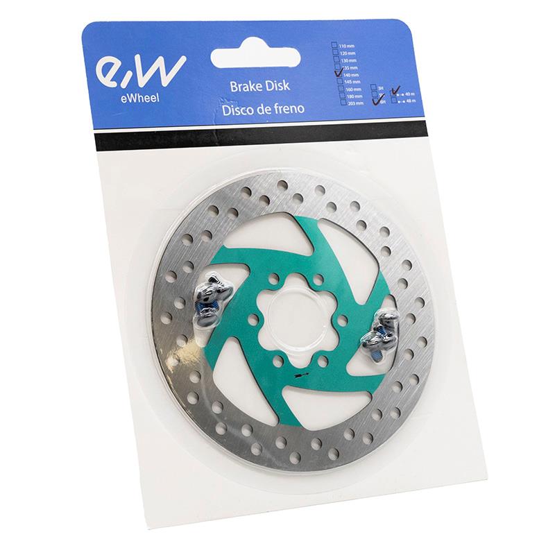 Disque de frein 120mm 6H vert