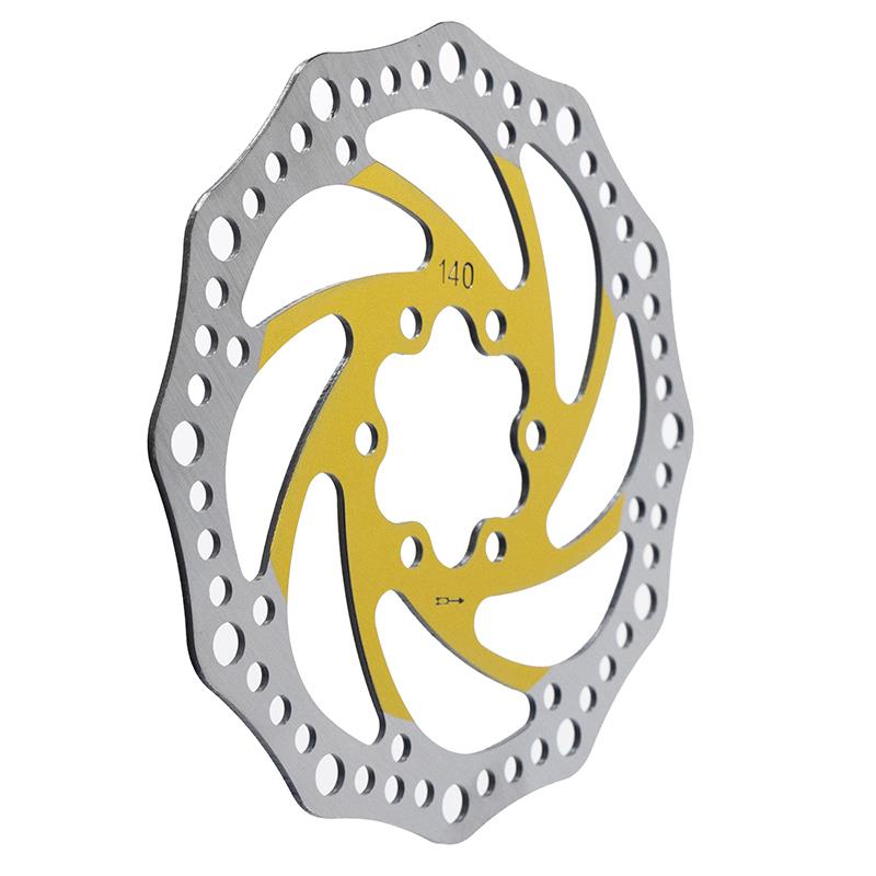 Disque de frein R6,1 140mm 6H jaune