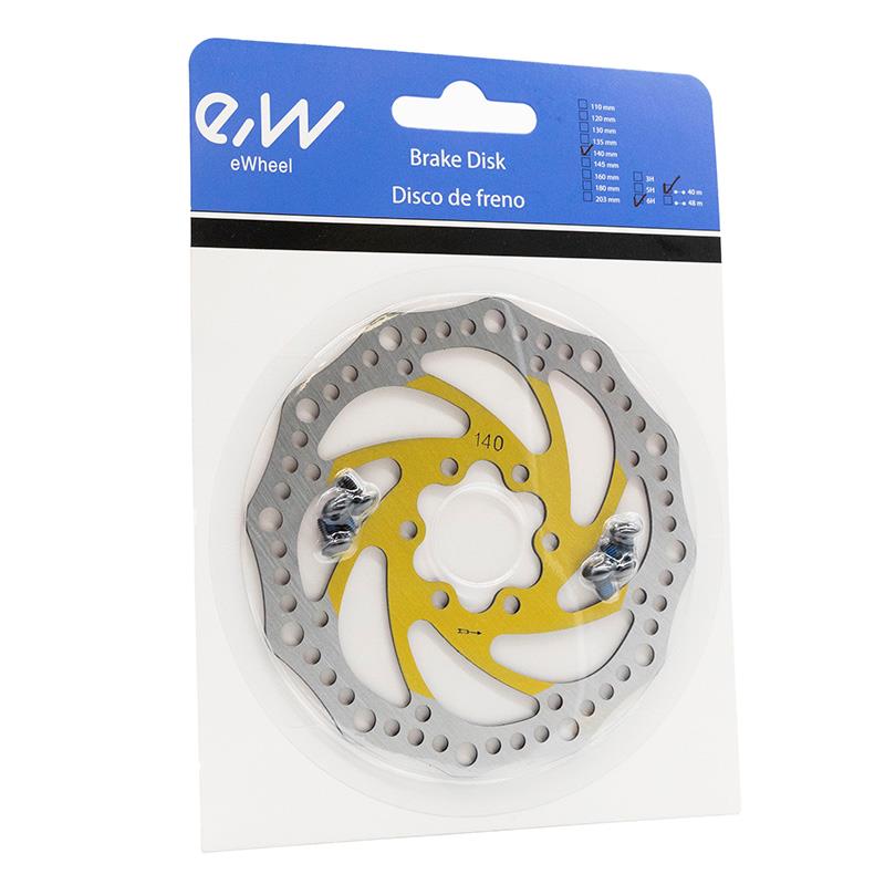 Disque de frein R6,1 140mm 6H jaune