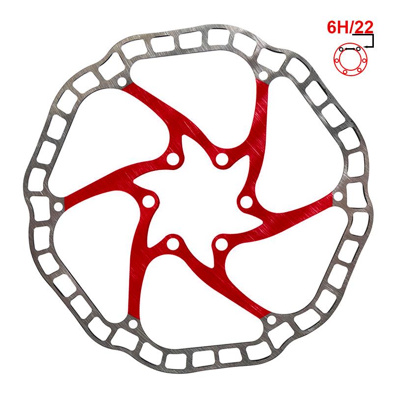 Disque de frein EWD001 140mm 6H rouge