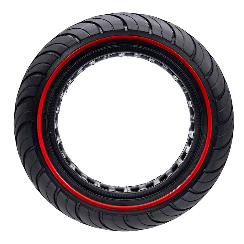 Pneu plein ultraléger 9,5x2,5 rouge pour NIU [Ewheel]