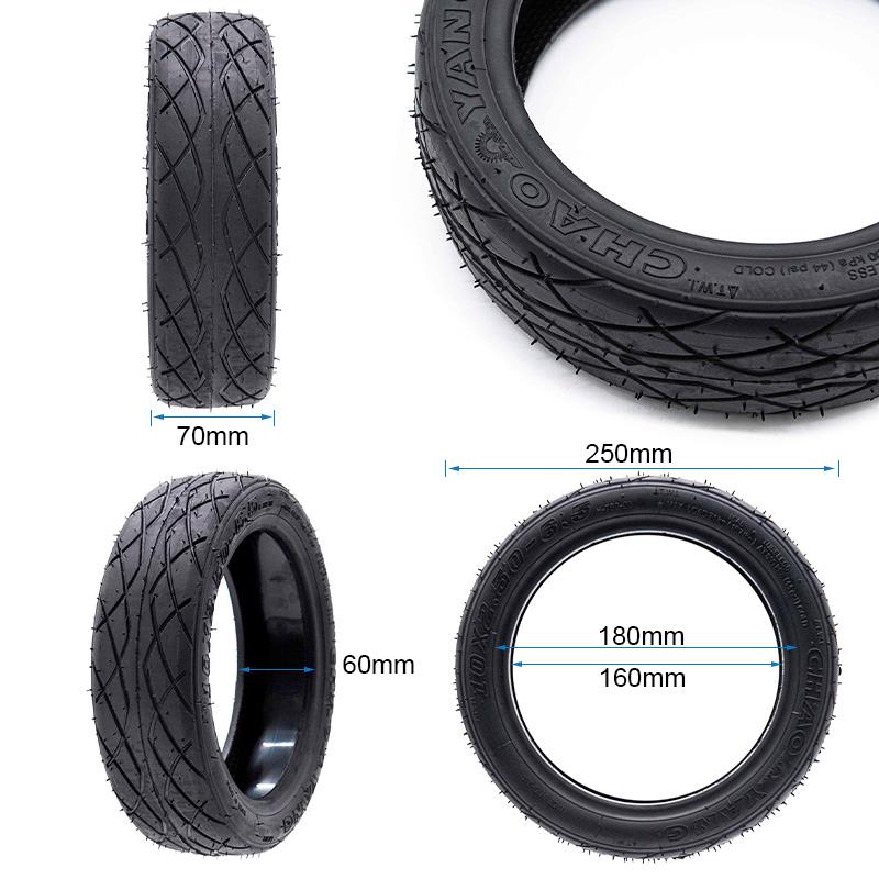 Pneu Tubeless 10x2,5-6,5 [Chaoyang] Edition GEL