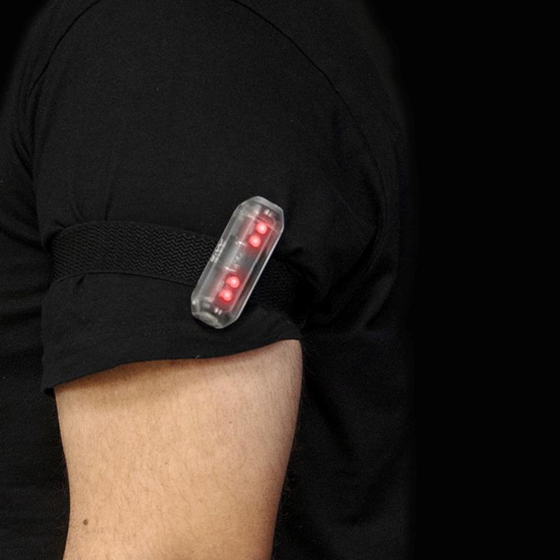 Bande élastique avec lumière LED en mouvement EWL009 - fonctionne sans piles sans batterie