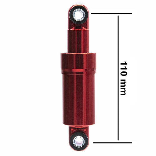 Amortisseur rouge 110mm - 2 pcs.