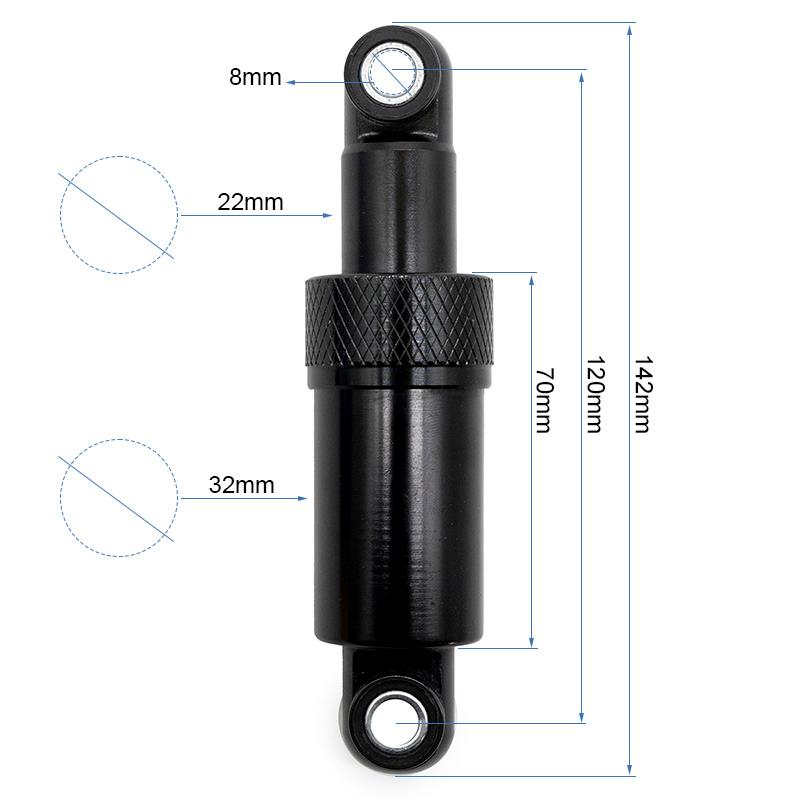 Amortisseur de suspension arrière SmartGyro K2 - 2pcs