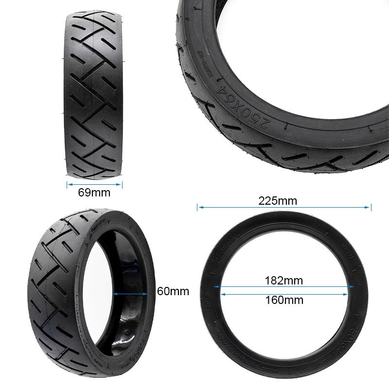 Pneu Tubeless 250x64 [Xuancheng] - Edition GEL