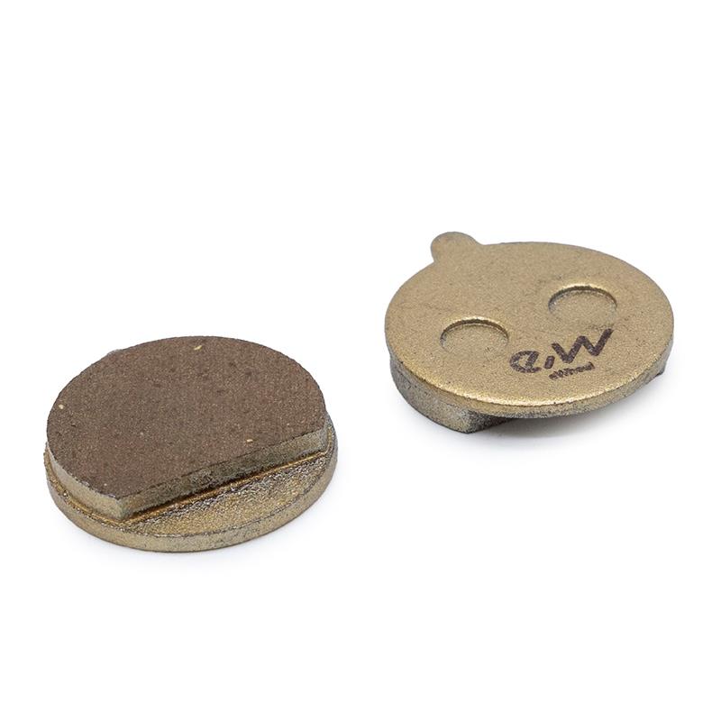 Plaquette de frein CT005-M en cuivre rondes avec ergot - 2pcs