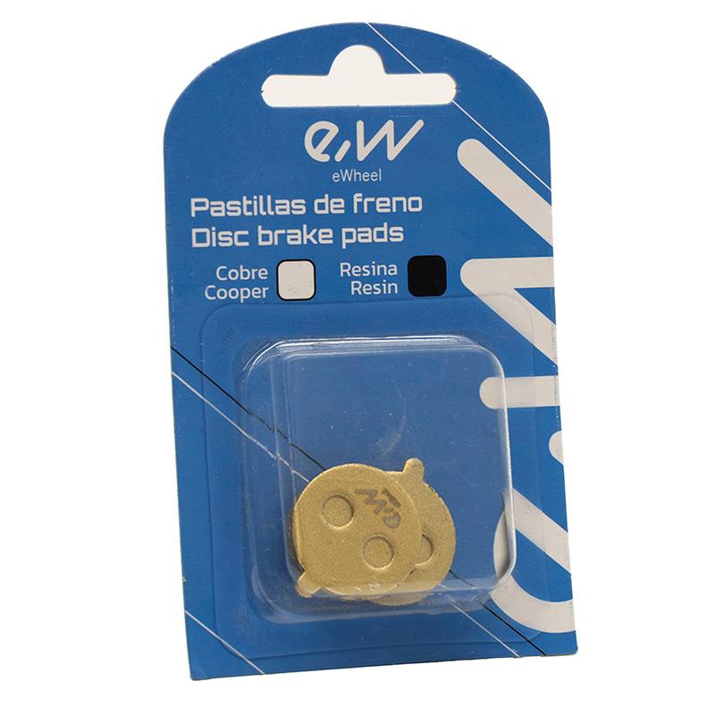 Plaquette de frein CT005-M en cuivre rondes avec ergot - 2pcs