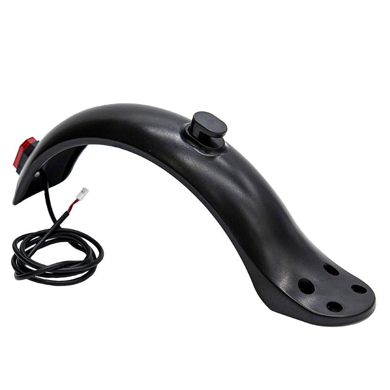 Garde-boue arrière GB5 noir avec lumière - 4 vis