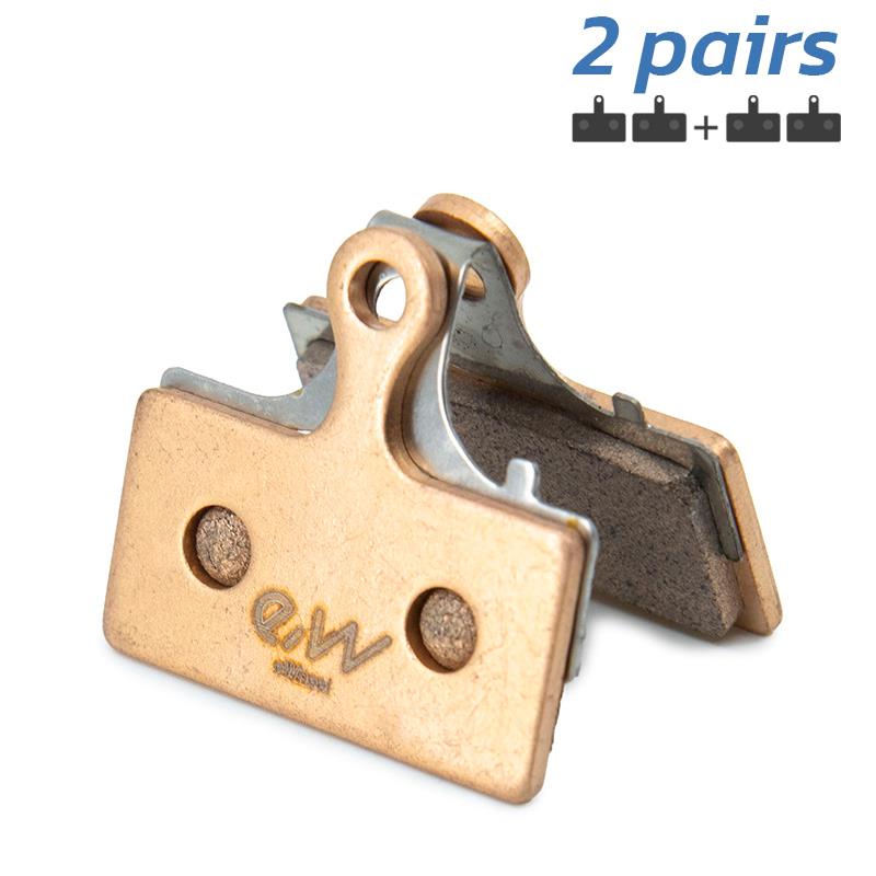 Plaquettes de frein rectangulaires sintérisées avec embout [Ewheel] - 2