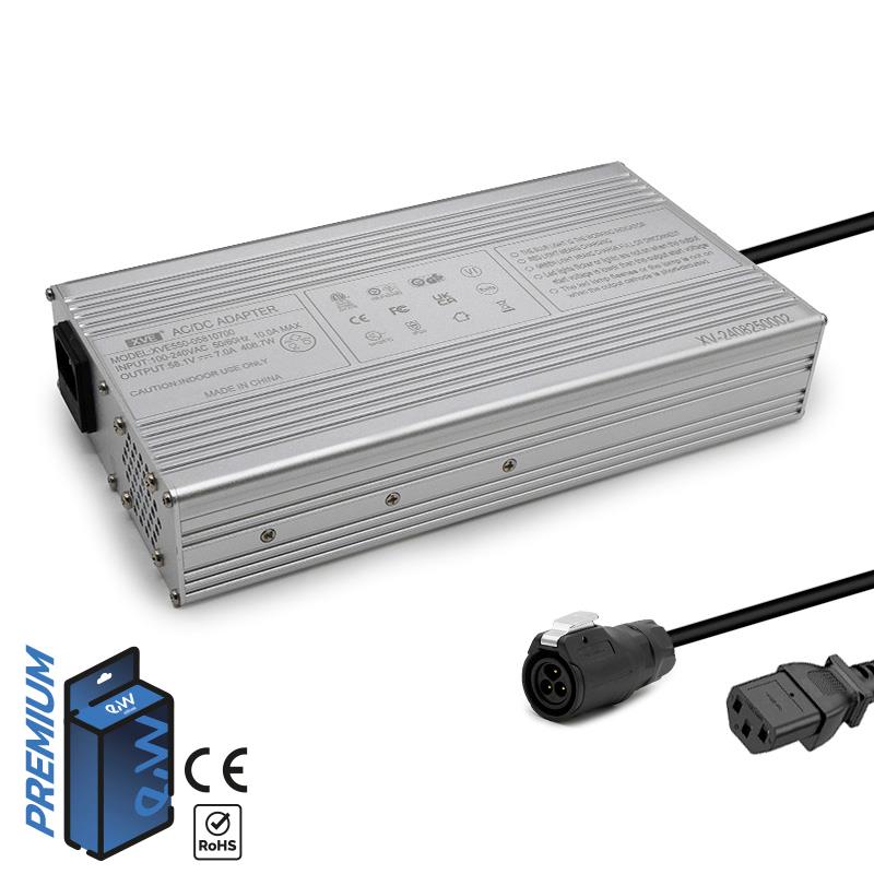 Chargeur 52V (sortie 58,1V) 7A connecteur LP16