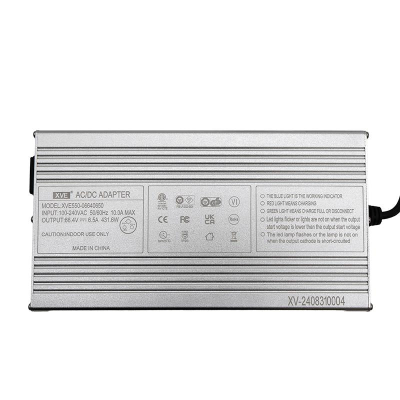 Chargeur 60V (sortie 66,4v) 6,5A connecteur LP16 [Ewheel]