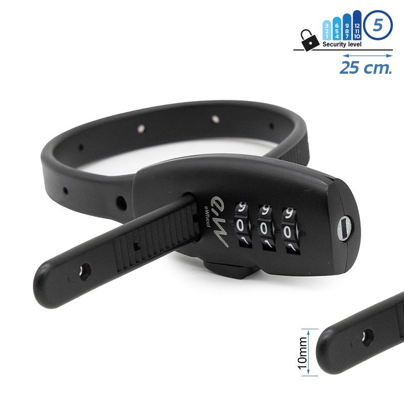 Antivol à bride EWLK027 noir