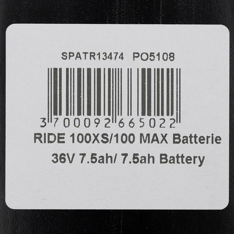 Batterie  36V 7,5A/h pour Urbanglide 100XS/100S/100MAX/100 PRO2/350CT/350MAX